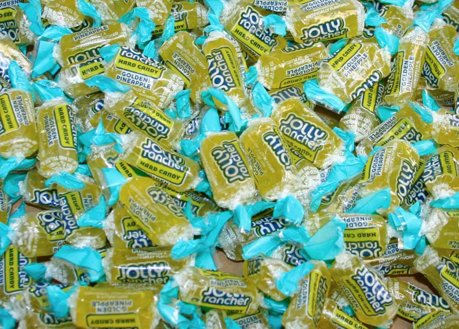 JOLLY RANCHER GOLDEN PINEAPPLE candy 4 POUNDS LBS 64 ounces bulk hard Candy gallery