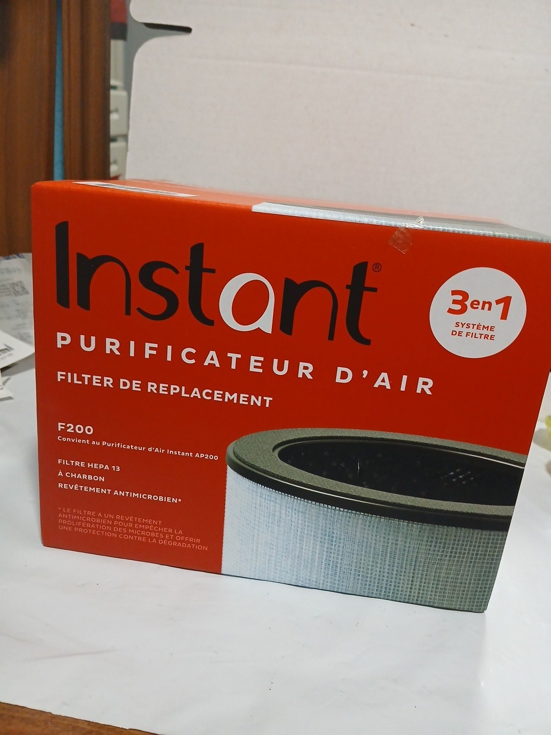 Instant Air Purifier Replacement Filter F200 3 in 1 Filter System Use w/ AP200 gallery