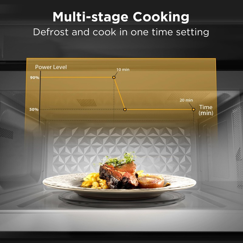 BLACK+DECKER Over the Range Microwave Oven with Vent and OneTouch Auto Cookin... gallery