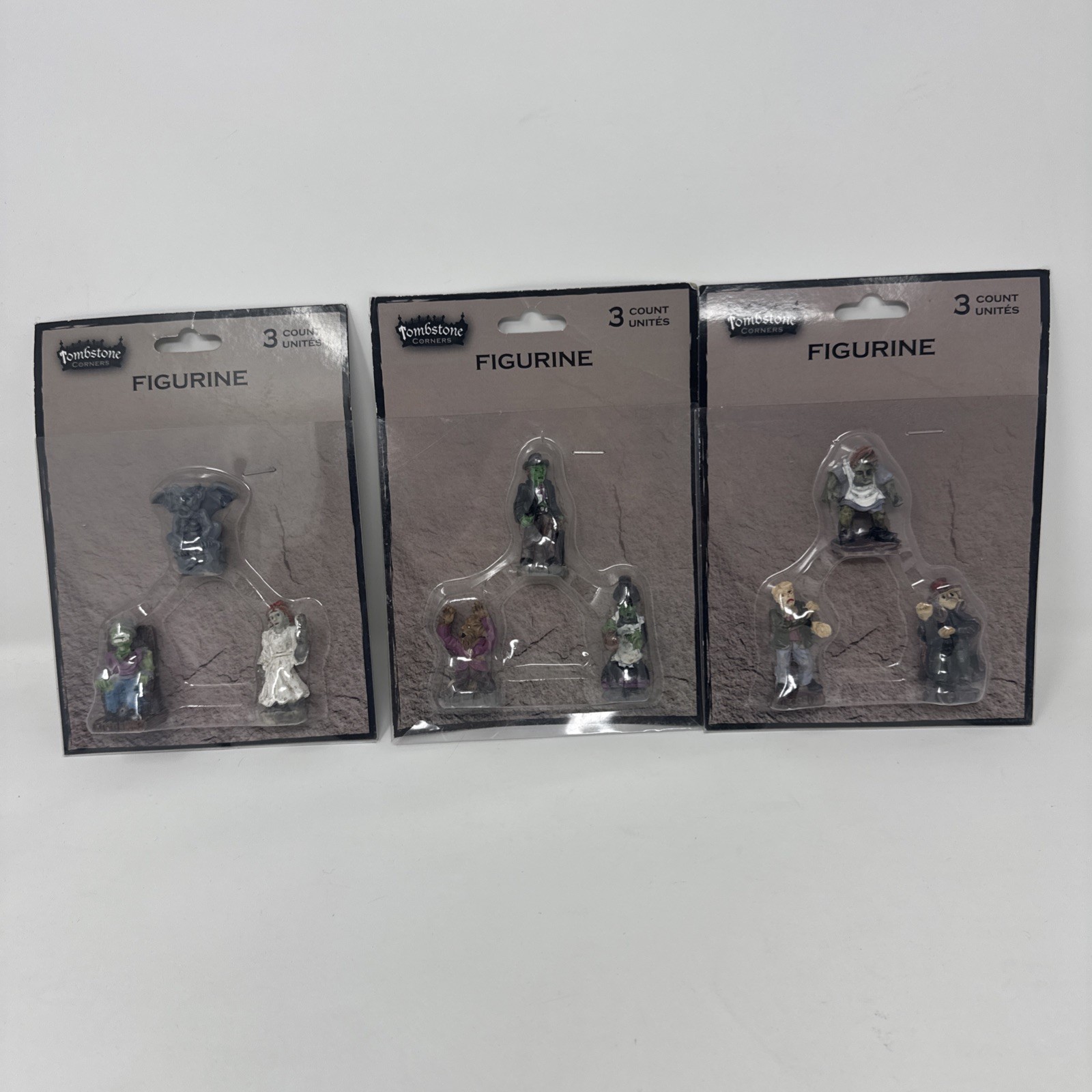 TOMBSTONE CORNERS HALLOWEEN RESIN MINI FIGURES LOT gallery