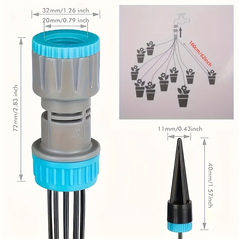 Garden Drip Irrigation Kit - Automatic Watering System for Potted Plants gallery