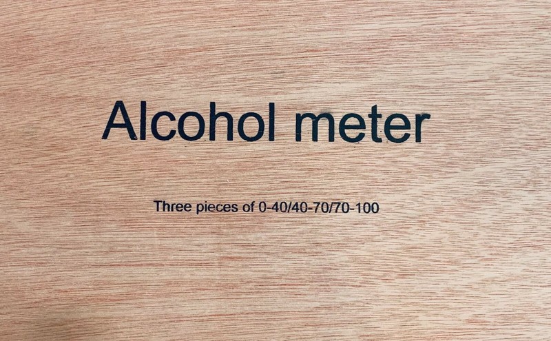Alcohol Meter 0-100% Hydrometer Set For Whiskey Moonshine Sprit Distill Test Jar gallery