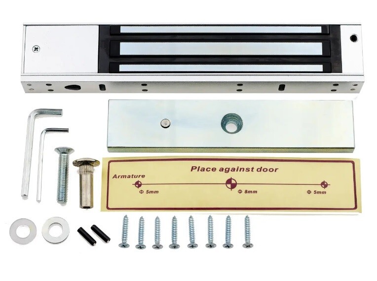 Electromagnetic Lock System Kit with Keypad magnetic door lock Kit 300kg/660lbs gallery