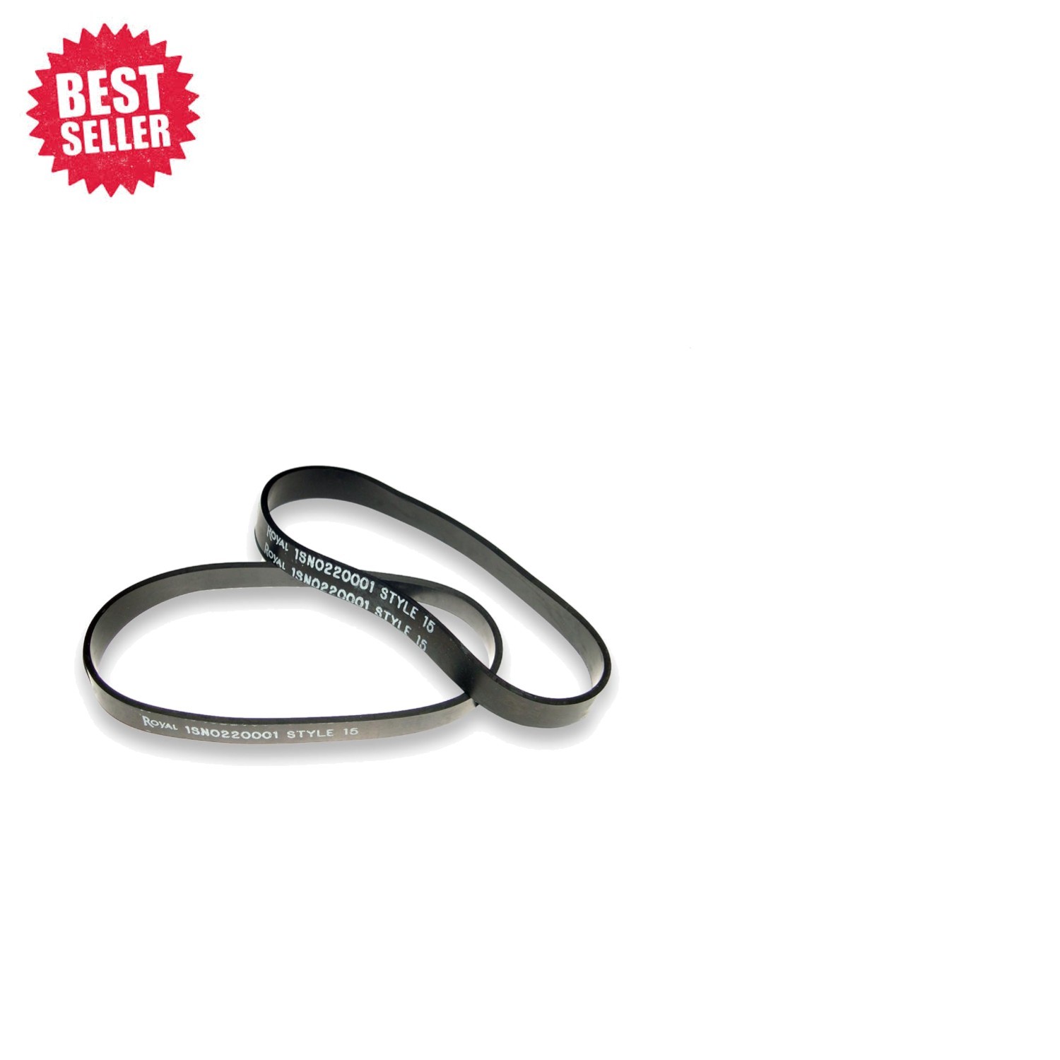 Effortless Replacement Royal Vacuum Belts - 2-Pack Style 15 for Long-lasting Use gallery