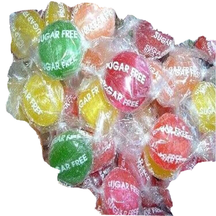 Primrose 2 1/2 SUGAR FREE Assorted FRUIT Buttons Candy Keto diabetic diet gallery