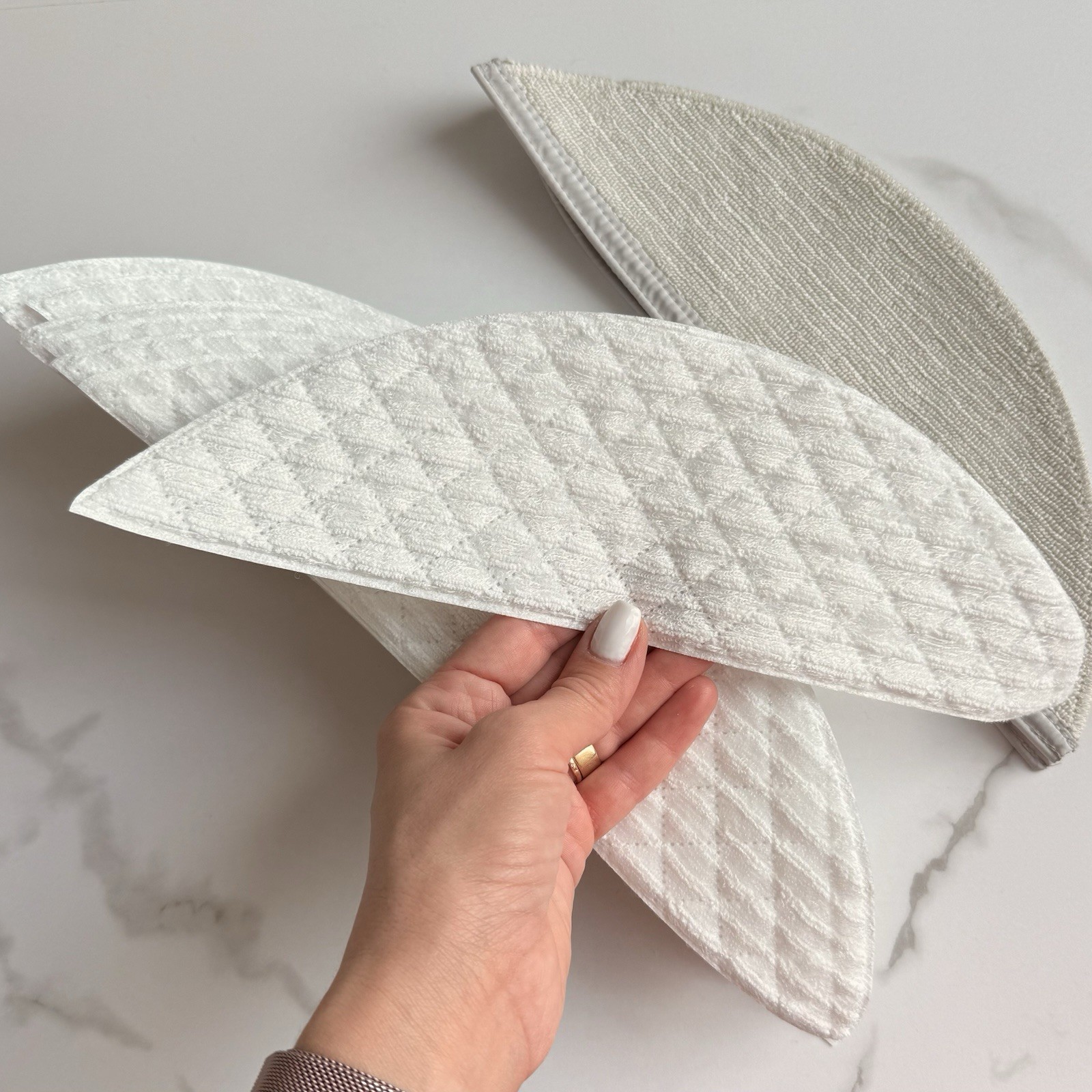 23pcs Wipes Mop Pads for Lydsto R1 Edge Sweeping Robot Vacuum Accessory gallery