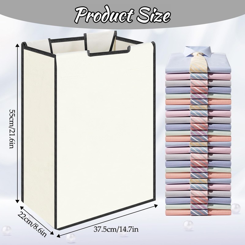 3 Pack Large Laundry Sorter Replacement Bags, Hamper Cart Removable Replaceme... gallery