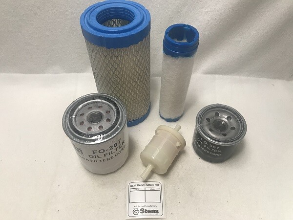 Kit Filter Maintenance Replacement fits Kubota ZD221 ZD1011 ZD1021 gallery
