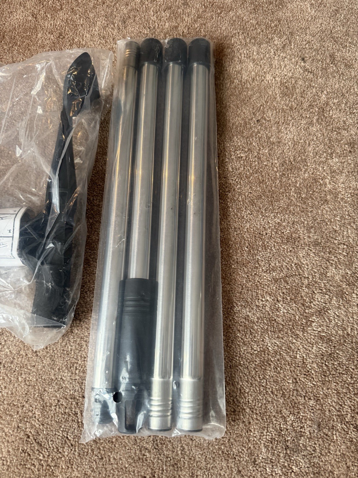 Portable Adjustable Metal Stand Poles & Plastic Connectors Hardware Kit gallery