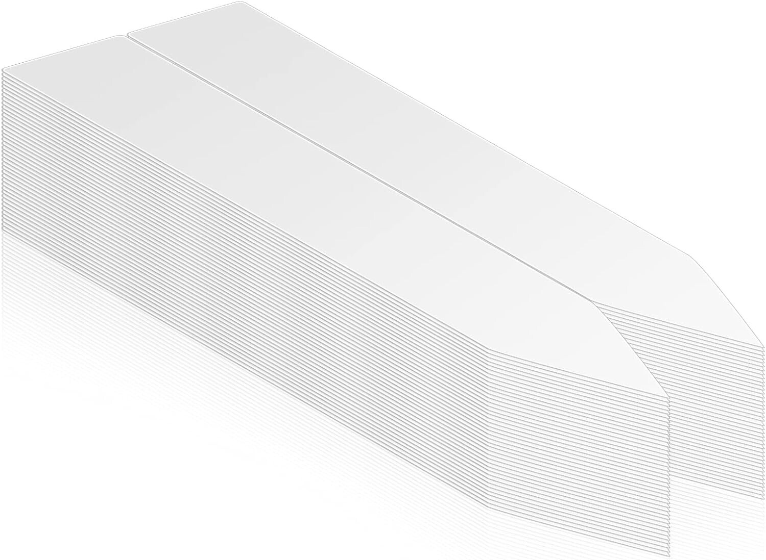 100Pcs 4 Inch Plant Labels,Plastic Waterproof Nursery Stake Tags,Pot Marker for gallery