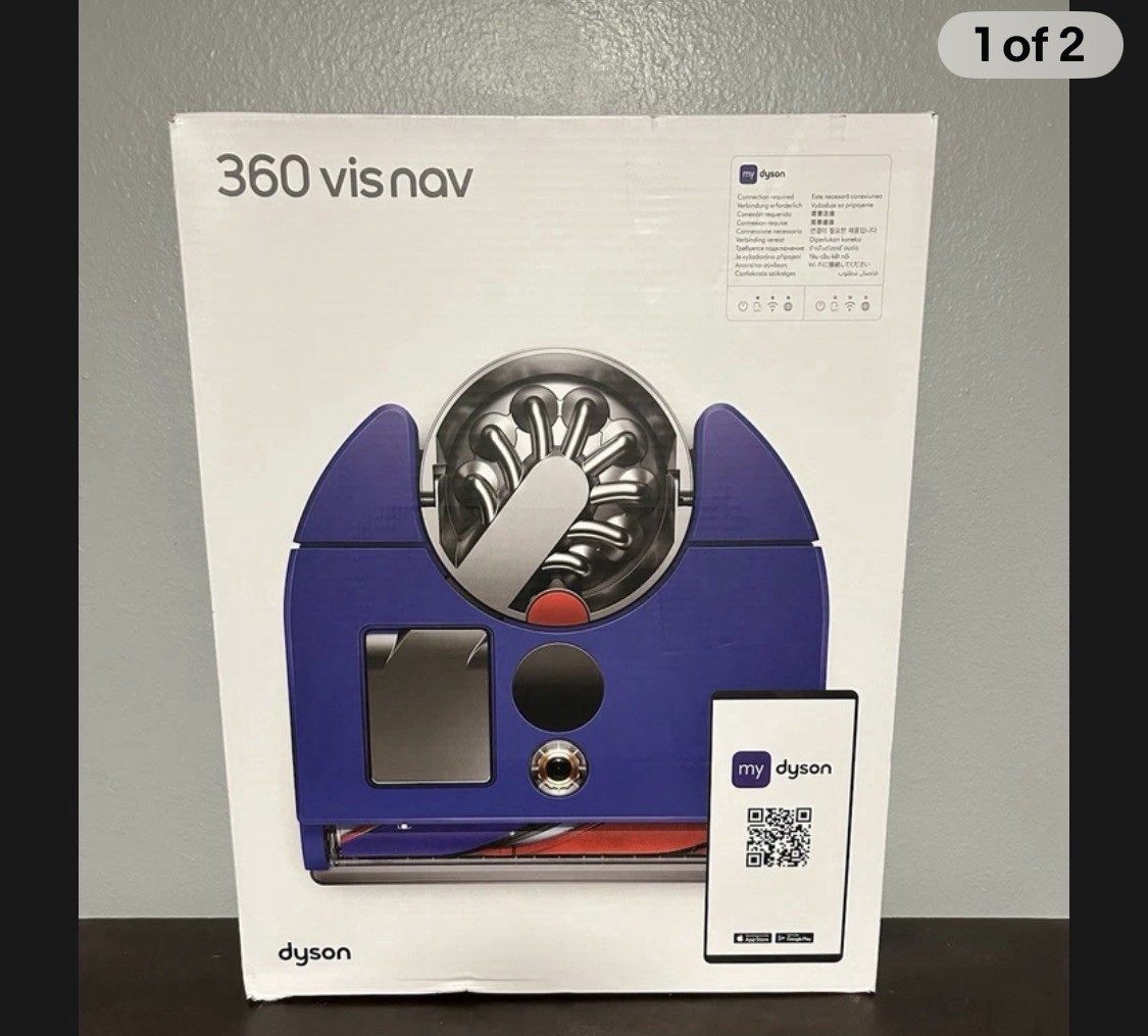 Dyson 360 Vis Nav Robot Vacuum Cleaner - Brand New Sealed! - SAME DAY SHIP! gallery