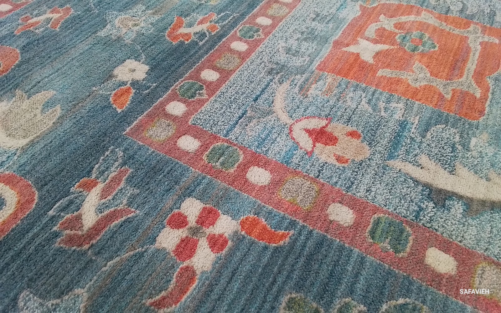BLUE / LIGHT BLUE 9'-0" x 11'-7" Stained Rug, Reduced Price 1172800281 VTP482M-9 gallery