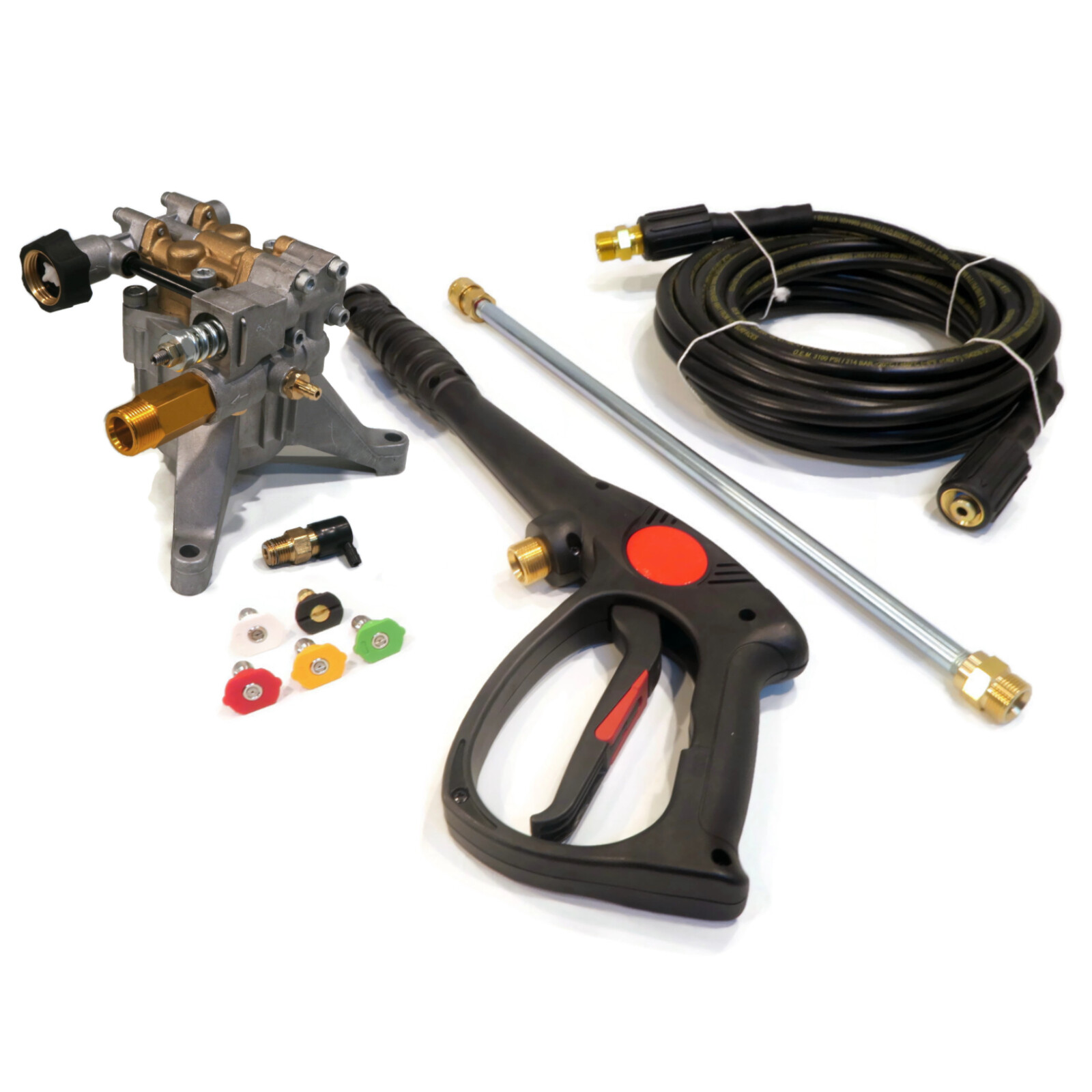 Pressure Washer Pump Assembly for Monsoon MV5760B, WVR2020, MVR2250, MV4000B gallery