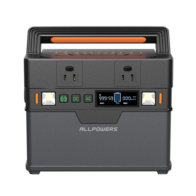 ALLPOWER Portable Power Station 300W Solar Generator For Home Use Outdoor Travel gallery