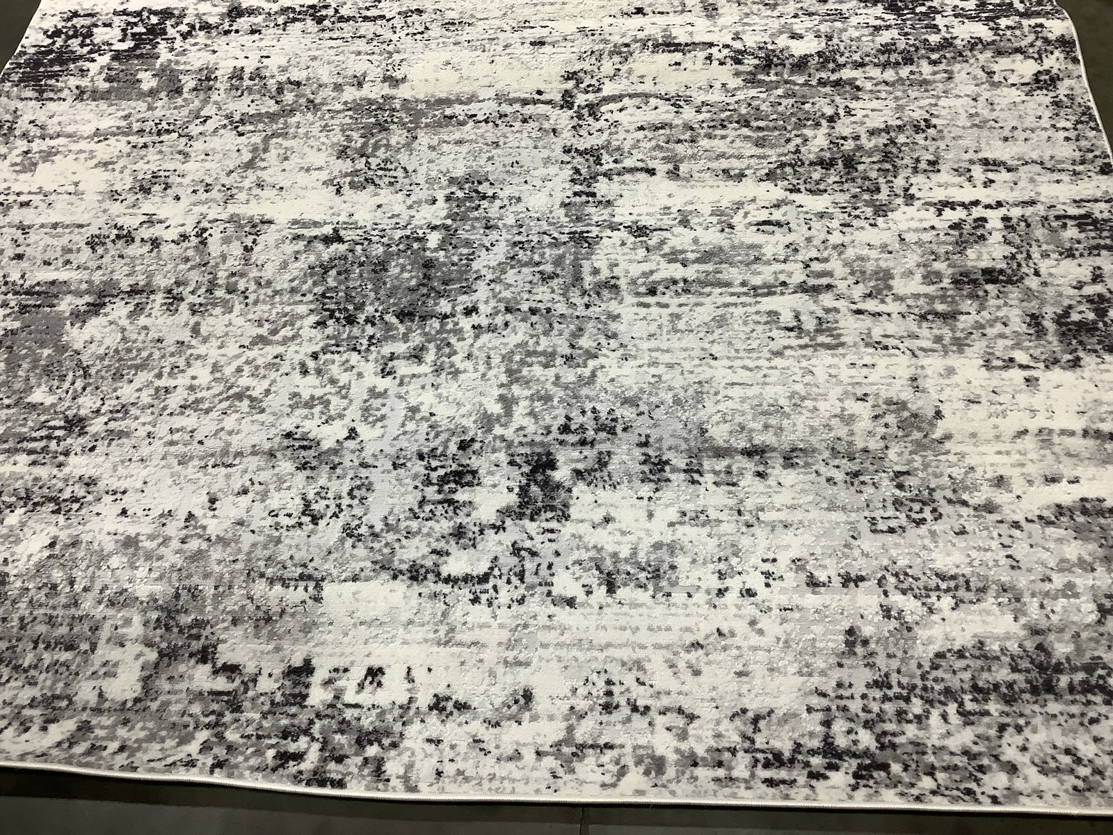 IVORY GREY 6'-7" x 6'-7" Binding Stain Rug, Reduced Price 1172686015 ALA700C-7SQ gallery
