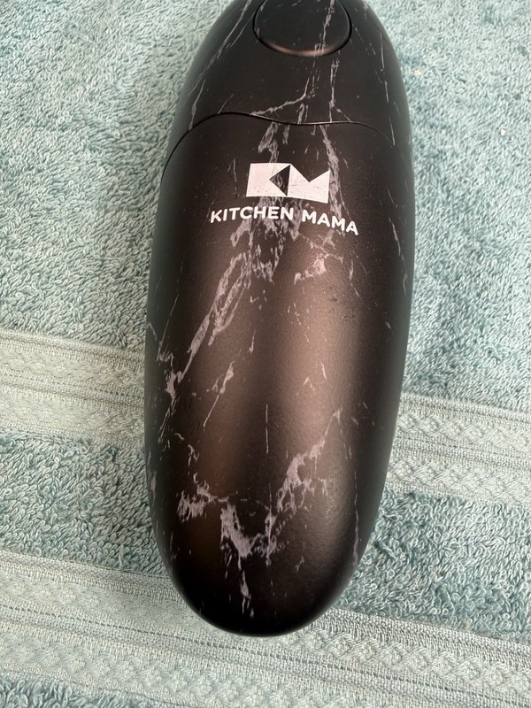 Kitchen Mama Smooth Edge Can Opener Marble Black gallery