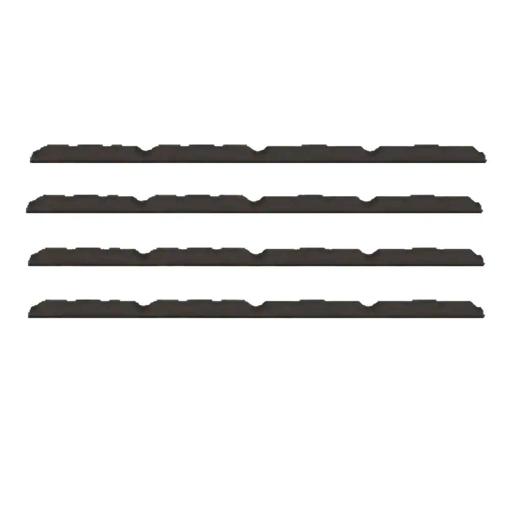 3 Ft. outside Closure Strip Foam Sm-Rib Roof Accessory in Black (4-Pack) gallery