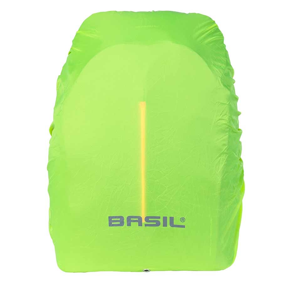 Basil B-Safe 18L Graphite Grey Bicycle Backpack with LED Light & Anti-Theft 3