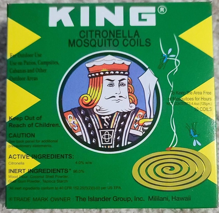 King Citronella Coils 10-pack *Free shipping* gallery