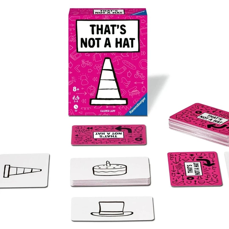 That'S Not a Hat - Fun Bluffing & Memory Party Game for All Ages Components US** gallery