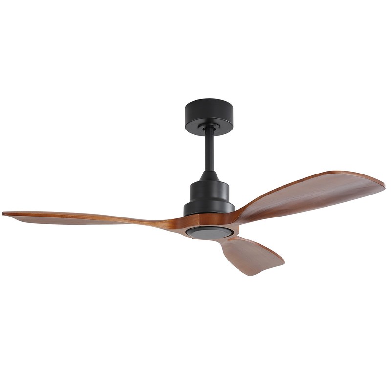 48in.Solid Wood Blade,Ceiling Fan,No Light,Reversible,Remote,Adjustable 6 Speed. gallery