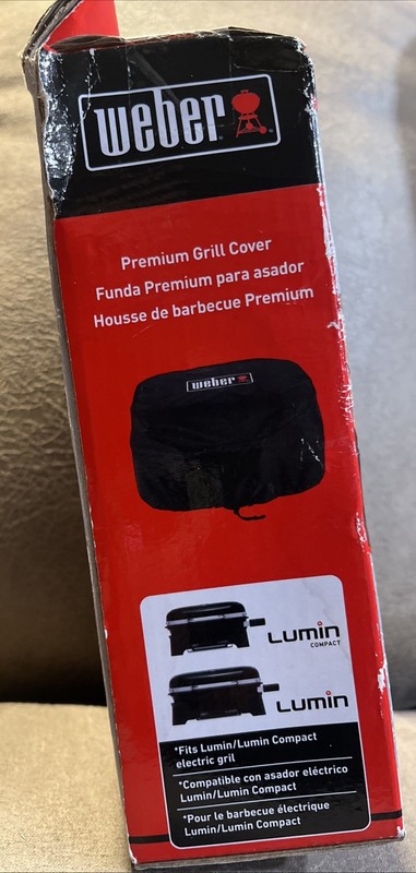 Weber Lumin Electric/Compact Electric Premium Grill Cover 7197 Brand New gallery