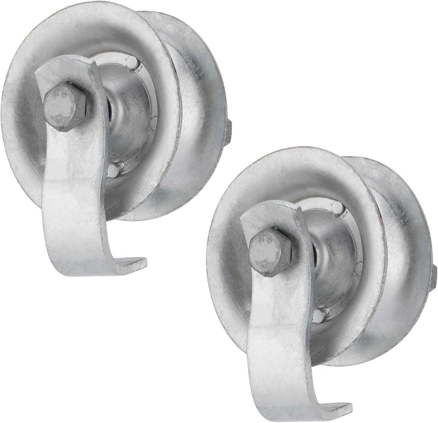 2 Pack Sliding Gate Rollers 5" Steel Pipe Track Roller Galvanized for 1 5/8" ... gallery