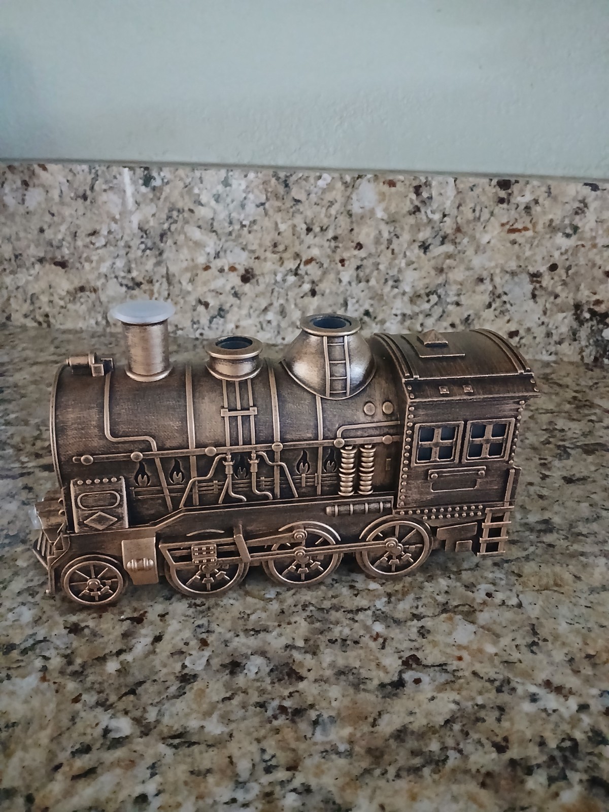Oil Diffuser, Ultrasonic Cute Locomotive Steam Express Train Flame Ar... gallery
