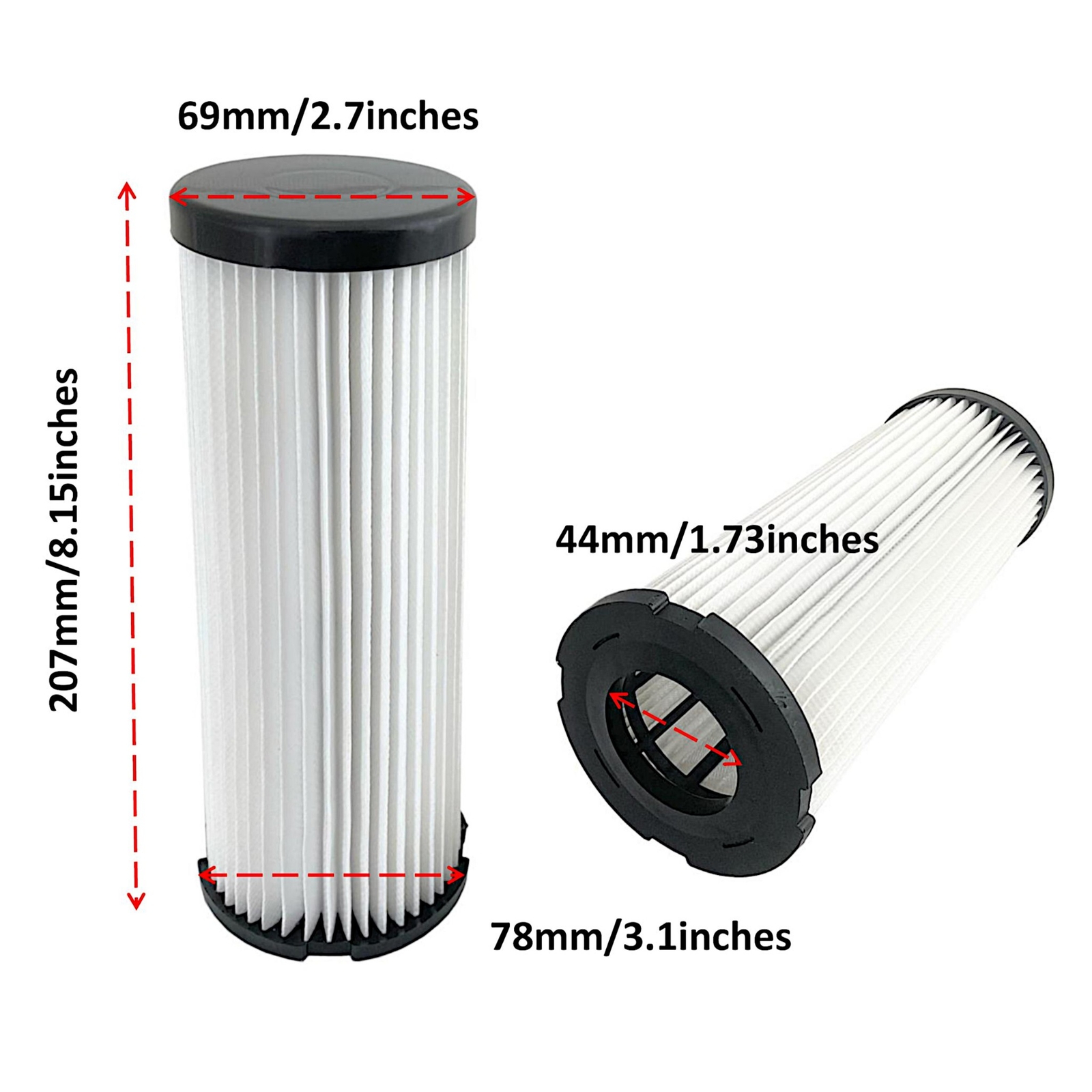 HEPA Filter for Dirt Devil F1 Bagless Vacuum 2JC0280000 3-JC0280-000 2JC0360000 gallery