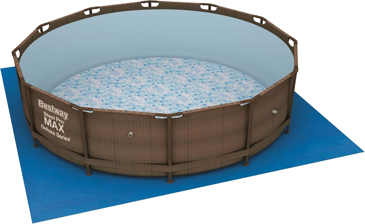 Bestway 58002 Swimming Pool Ground Cloth, 13 by 13-Feet--New but open box gallery