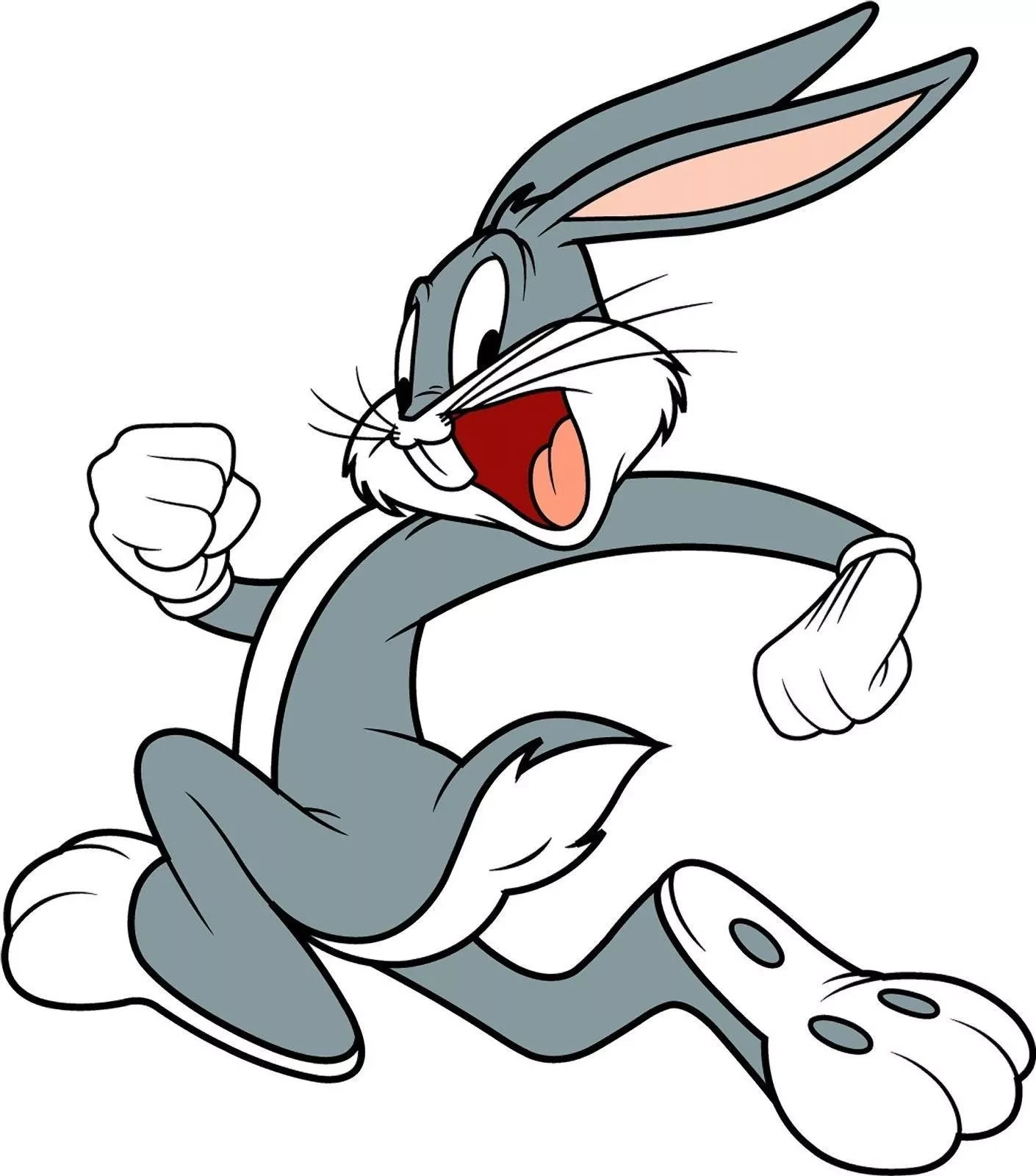 BUGS BUNNY RUNNING LEFT DECAL USA STICKER CAR TRUCK WINDOW BUMPER LAPTOP WALL gallery