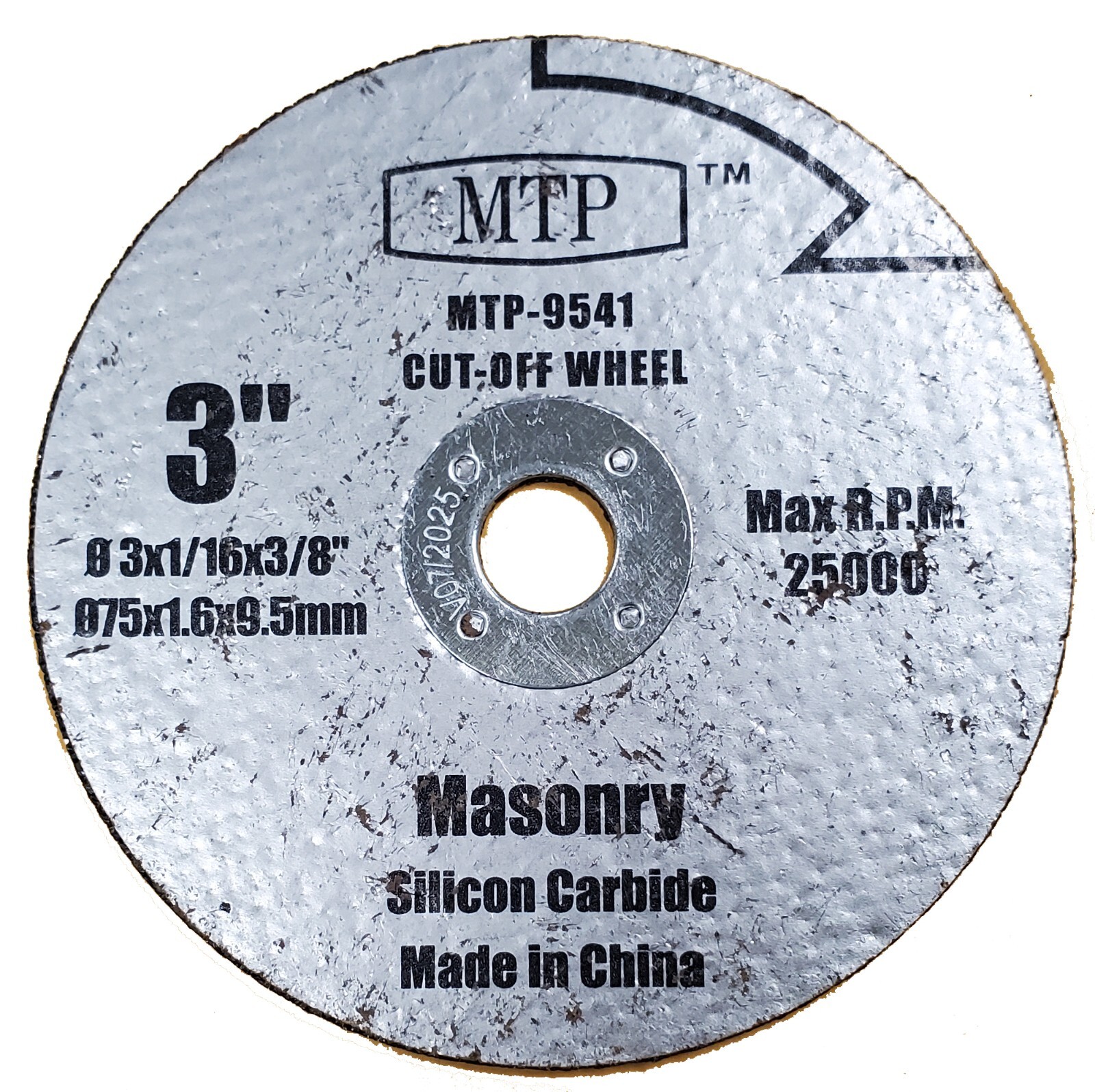 3" Abrasive Disc Cutting Blade For Ryobi Milwaukee Dewalt Cutoff Abrasive 3/8" gallery