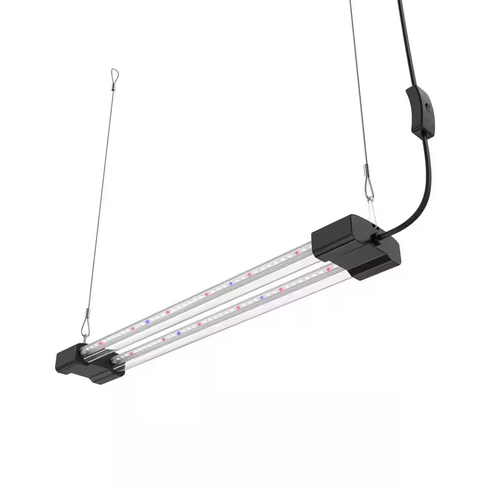 2 Ft. LED Grow Light Full Spectrum 5000K Daylight and 660 Nm Red 450 Nm Blue Lin gallery