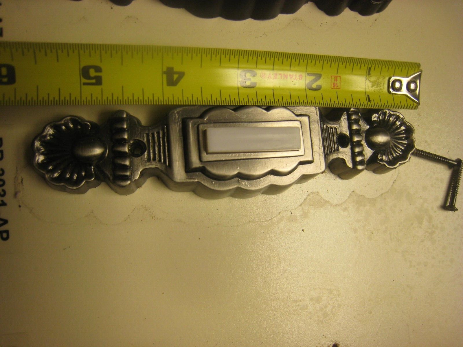 Teiber CRAFTMADE #PB3031-AP Doorbell Pushbutton Antique Pewter With Light gallery