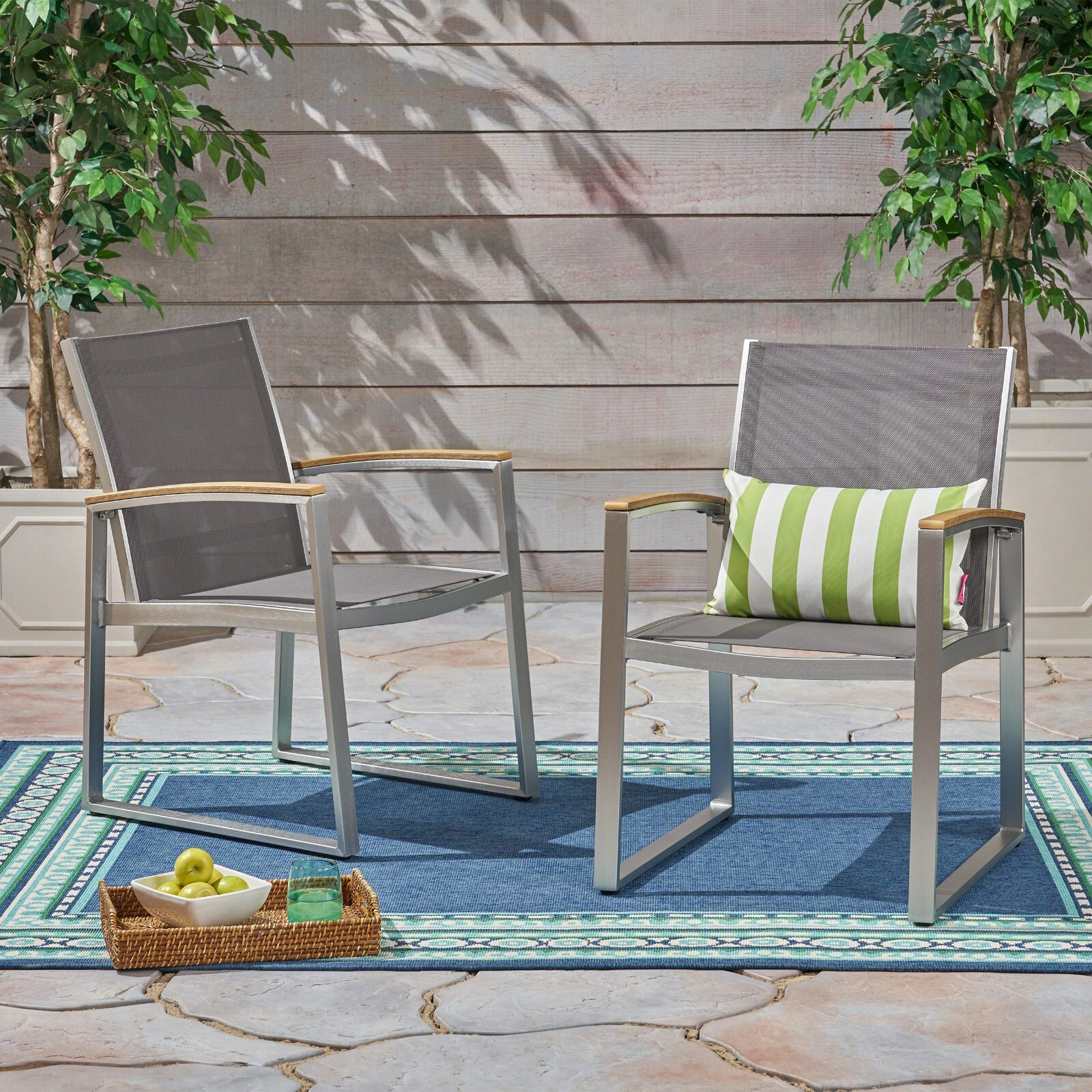 Aubrey Patio Dining Chairs gallery