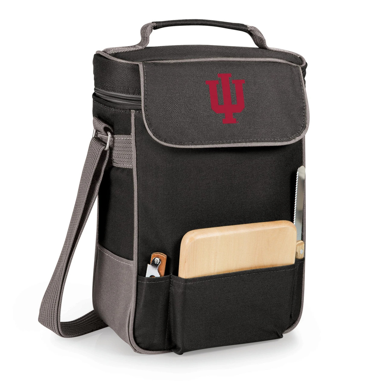 Picnic Time Duet Wine & Cheese Tote, Indiana University (623-04-175-674-0) gallery