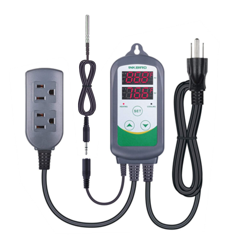 Temperature Controller Thermostat Heat Cool 308S Removable Probe Sensor Reptile gallery