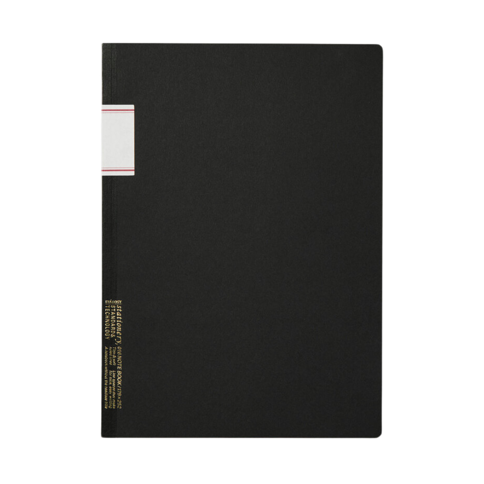 Stalogy Standard Lined Notebook: 7 in. x 10 in. (Black) *32 sheets gallery
