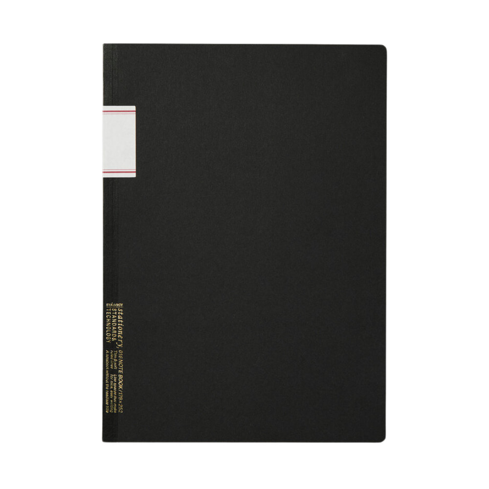 Stalogy Standard Lined Notebook: 7 in. x 10 in. (Black) *32 sheets
