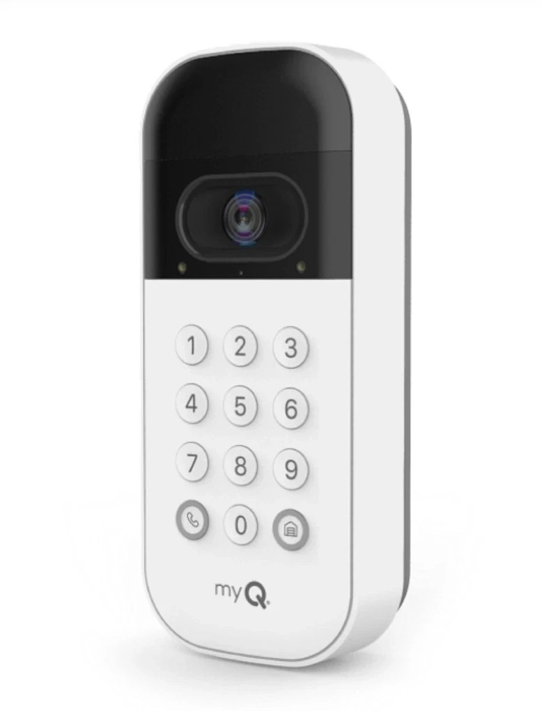 New Chamberlain my Q Smart Garage Video Keypad White MYQ-K40TXXW gallery