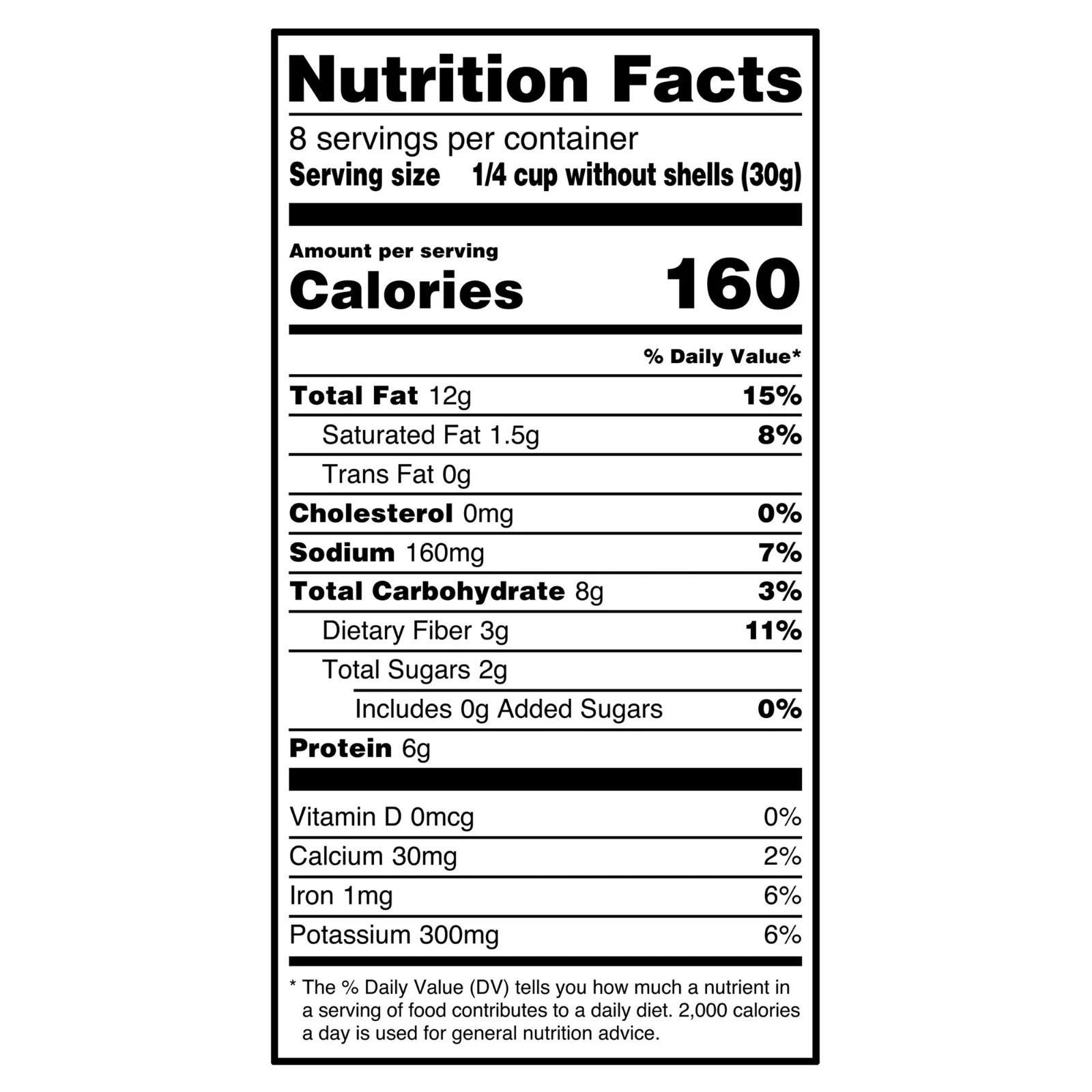 Great Value Roasted & Salted Pistachios, 16 oz Resealable Bag Pack of 2 gallery