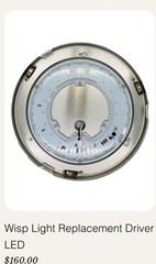 Casablanca Led Wisp Replacement Light Bulb 10W 120V 3000K Warm Complete Pan