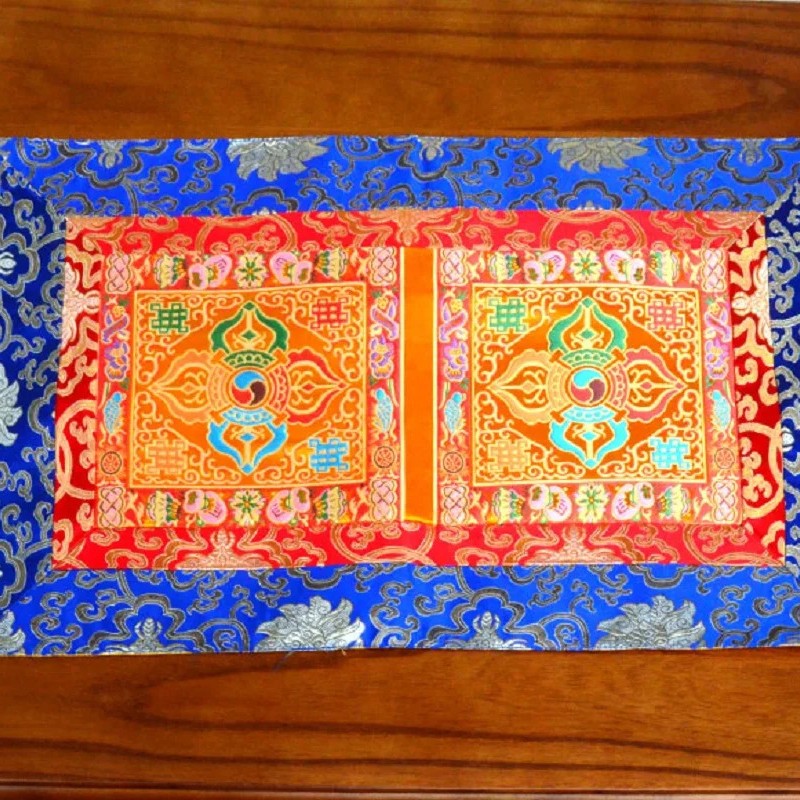 63cm Buddhism Decoration Auspicious Table Cloth Mat Worship Buddha Cushion gallery