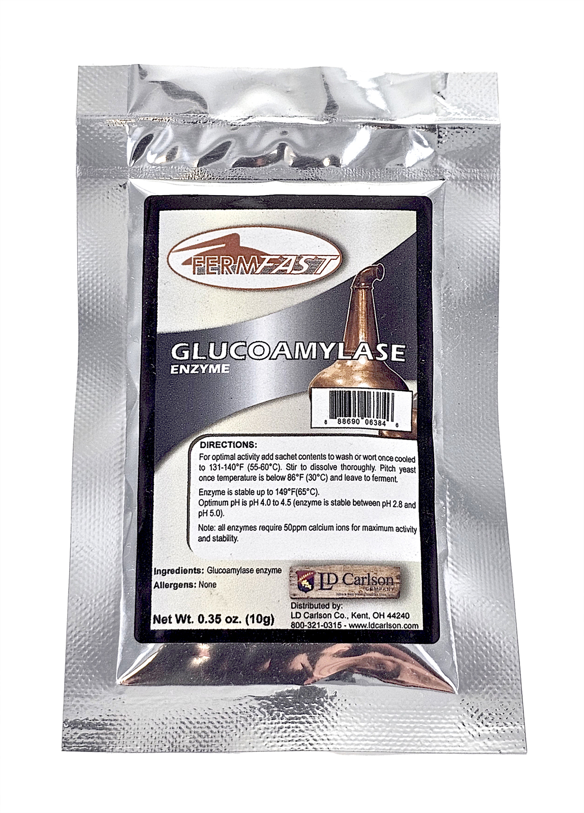 GLUCOAMYLASE ENZYME SINGLE DOSE PACK 10g PACKET DRY BETA AMYLASE ENZYME gallery