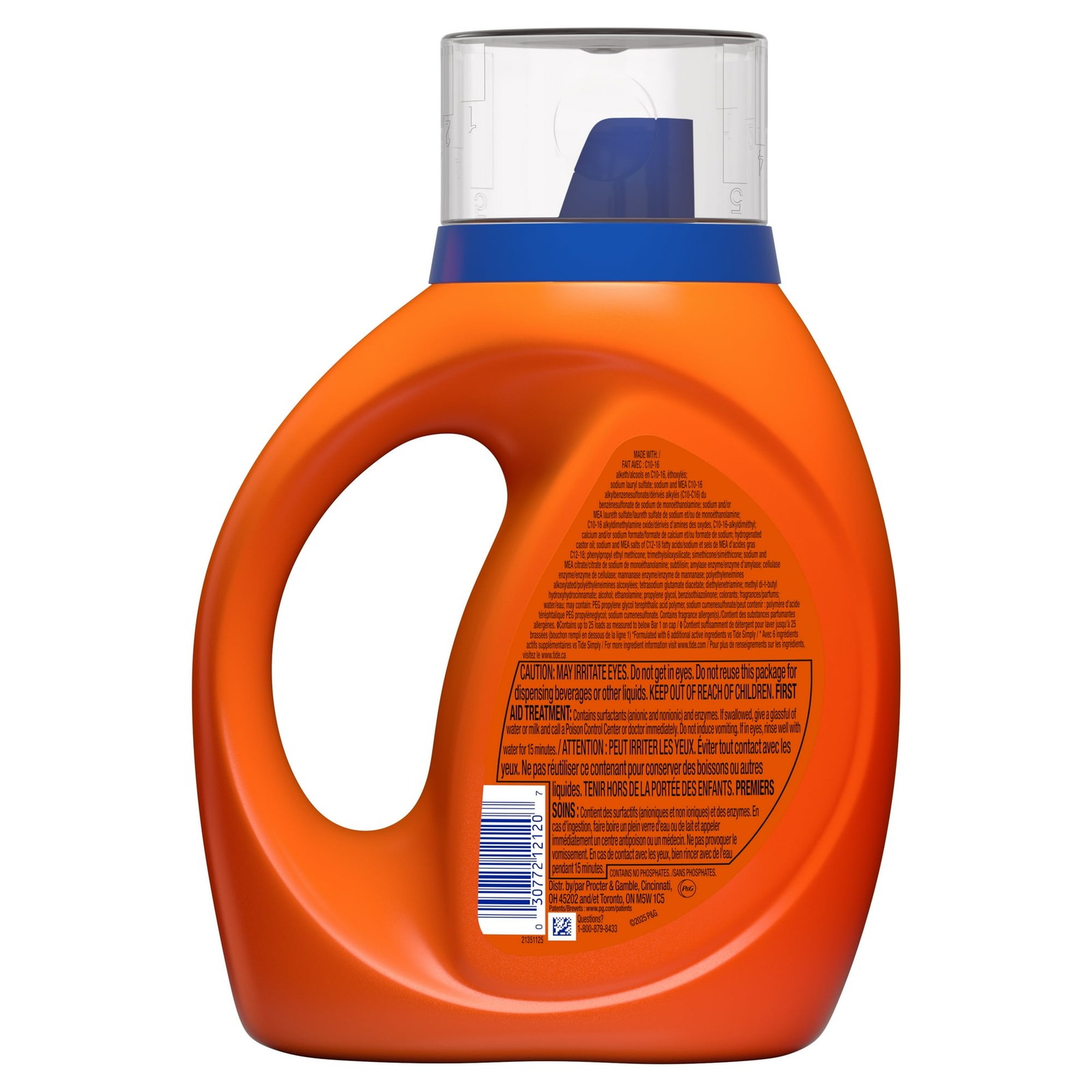 Tide Laundry Detergent Liquid with 6X Boosted Cleaning Power, Original Scent, 32 gallery
