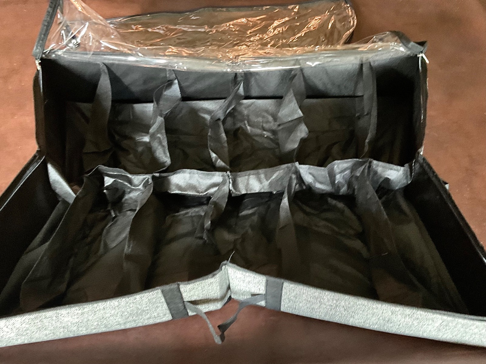 One large Under Bed Storage Container Bins 33x24x5 Plastic Under-bed Storage Bin gallery