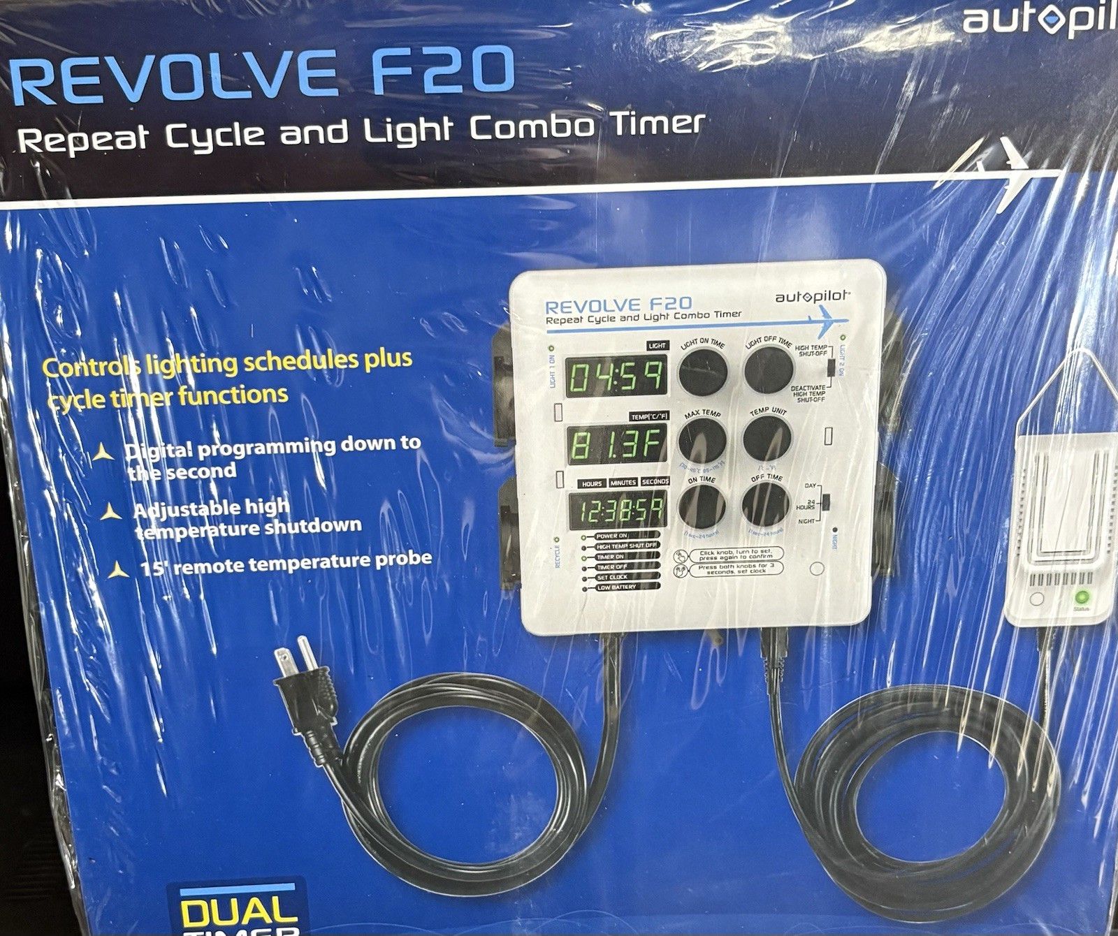Autopilot REVOLVE F20 Repeat Cycle and Light Combo Timer (Brand New) gallery