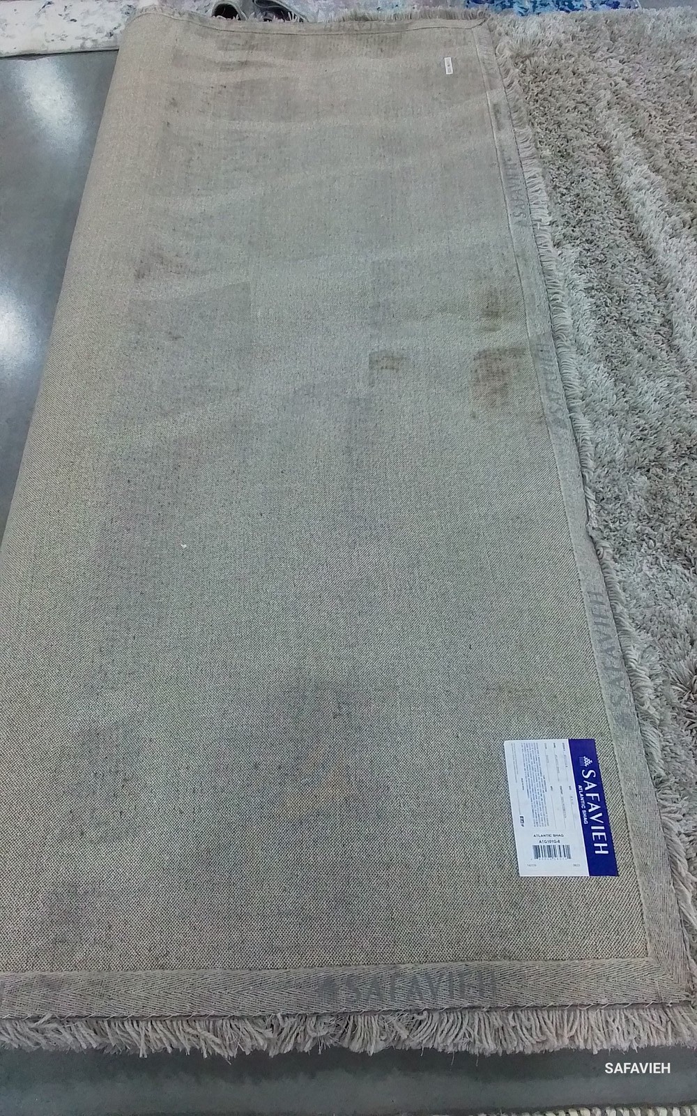 SILVER 8'-0" x 10'-0" Back Stain Rug, Reduced Price 1172796733 ATG101G-8 gallery