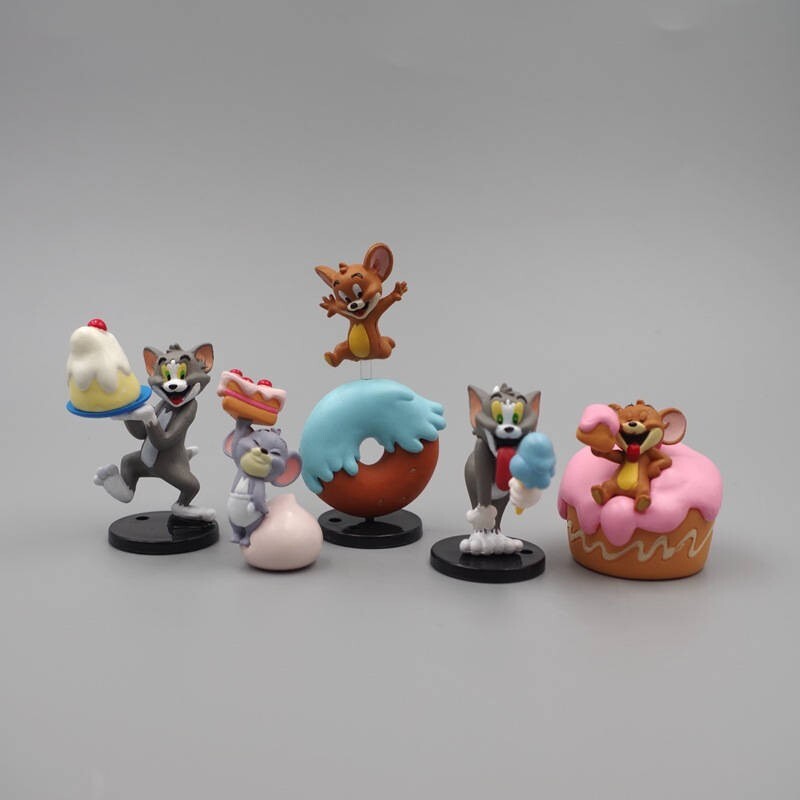 Set of 5 Cake Topper | Cartoon Character gallery