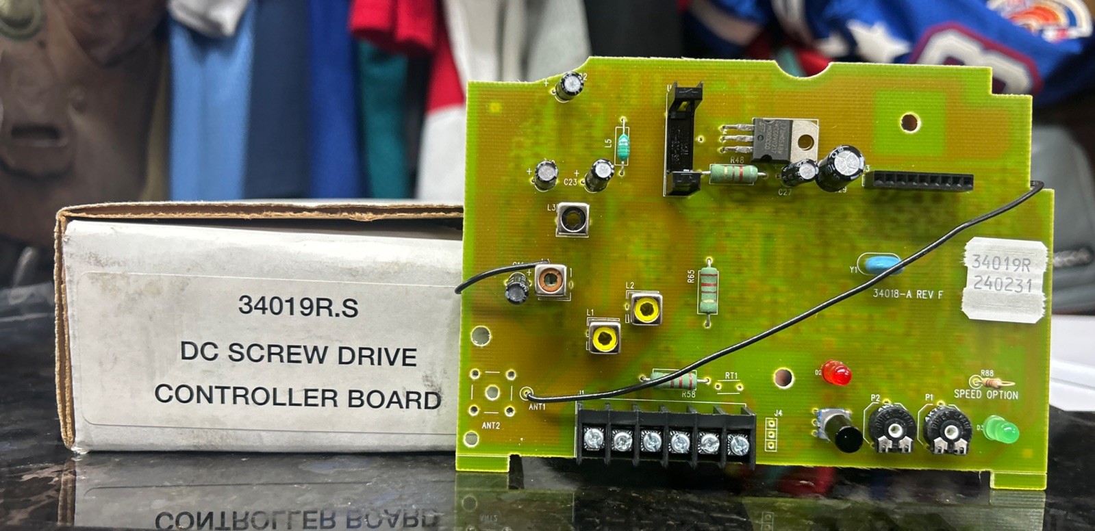 Genie 34019R.S Control Logic Circuit Board, for Genie Model Excelerator Operator gallery